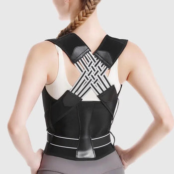 Posture correction support belt