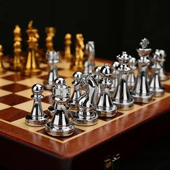 Metal Chess Set