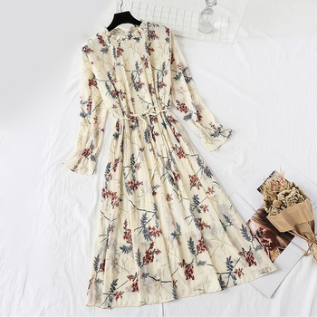 Pleated Chiffon Dresses