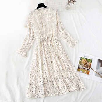 Pleated Chiffon Dresses