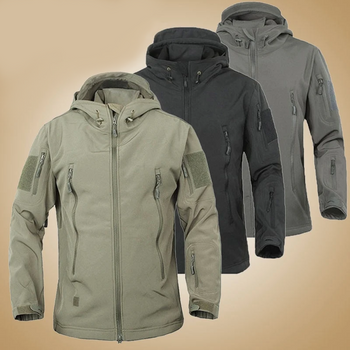 Tactical Fleece Rain Coat
