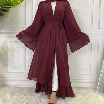 Designer Abaya Chiffon Robes
