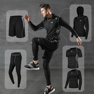 5 Pcs/Set Gym Fitness Compression Suit