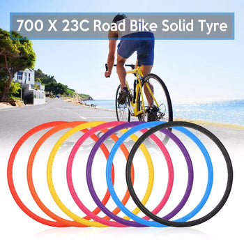 Colourful Airless Bike Tires