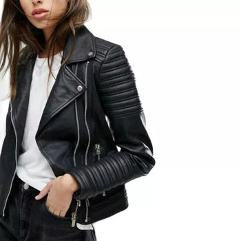Ribbed Sleeve jacket