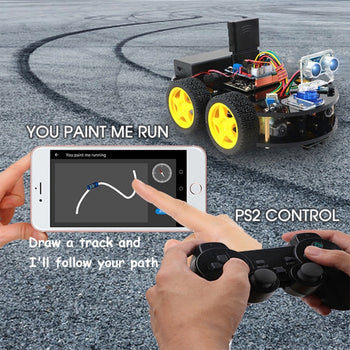 Remote Control Bluetooth Robotics Learning Kit