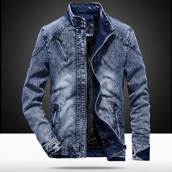 Biker Denim Jacket