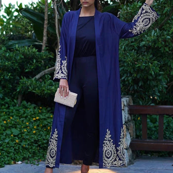 Embroidered Abaya Robe