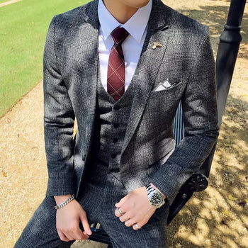 A Selection Of 3 Piece Suits