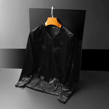 Designer Velour Top