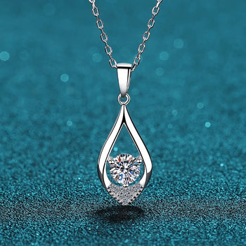 Genuine Moissanite Diamond Neckless