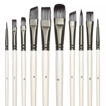 10 Piece Artistic brushes