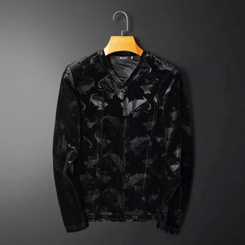 Designer Velour Top