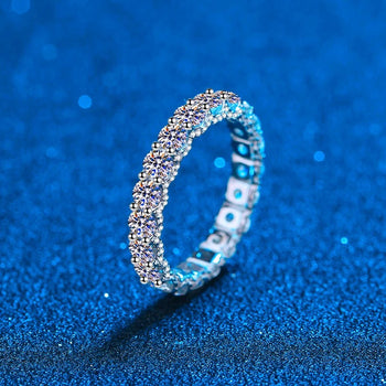 Genuine Moissanite Diamond Rings