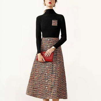 Elegant Skirt and Top Set