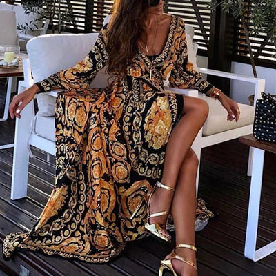 Printed Sun Dress