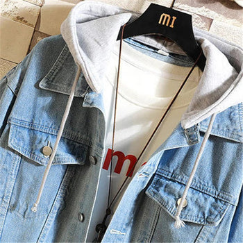 Hooded Denim Jackets