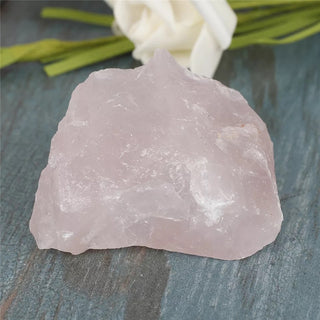 12 Authentic Rose Quartz Crystals