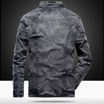 Biker Denim Jacket