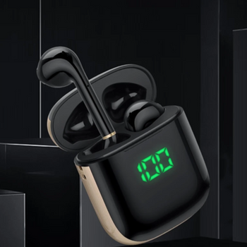 The Black Bluetooth Headphones