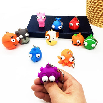 Soft Novelty Stress Relief Keyring’s