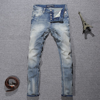 Light Blue Slim Fit Jeans