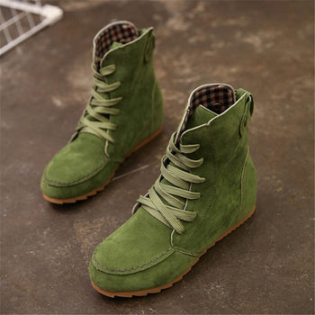Suede Ankle Boots