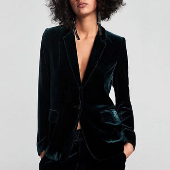 Single Button Blazer