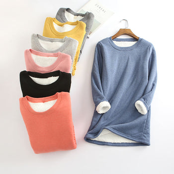 Pastel Coloured Warm Long Sleeve Tops