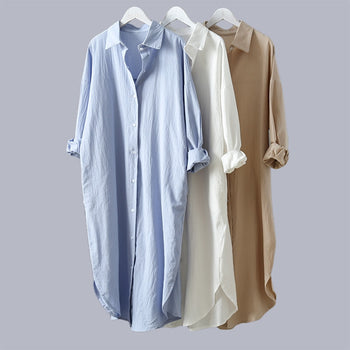 Casual Loose Long Shirts
