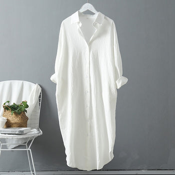 Casual Loose Long Shirts