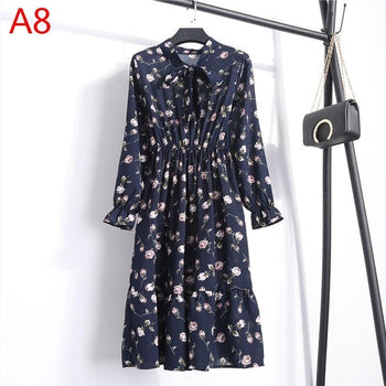Chiffon Shirt Dress