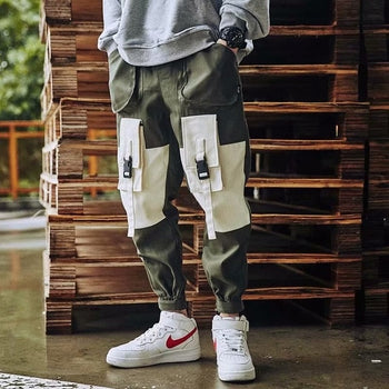 Multi-Pocket Hip Hop Trousers
