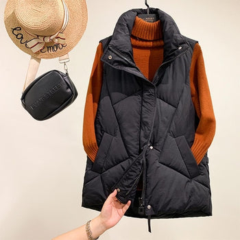 Stand Collar Vests