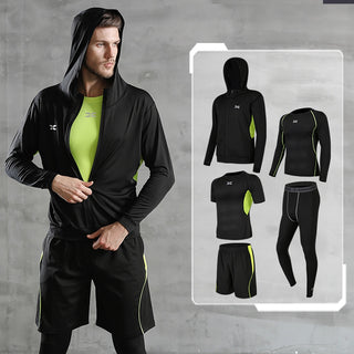 5 Pcs/Set Gym Fitness Compression Suit