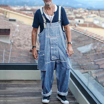 Denim Overalls