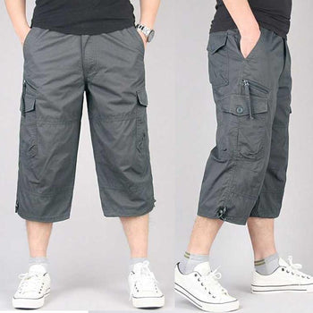 Casual Cotton Cargo Shorts