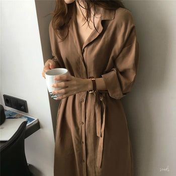 Elegant Shirt Dress