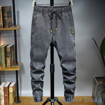 Stone Wash Jogger Jeans