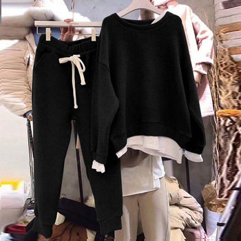 Loose Sweater Tracksuit