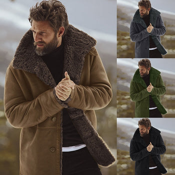 Warm Wool Cashmere Coat