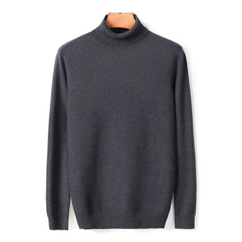 Men's Warm Polo-neck