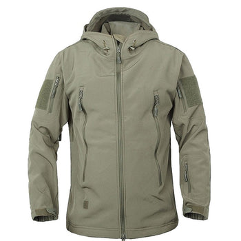 Tactical Fleece Rain Coat