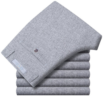 Business Casual Linen Trousers