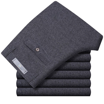 Business Casual Linen Trousers