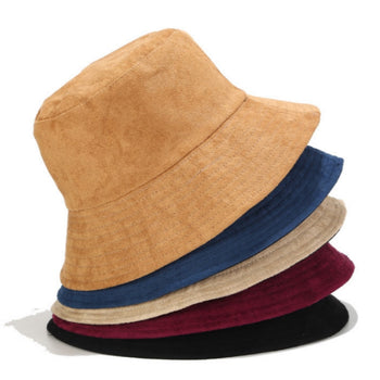 Suede Bucket Hat
