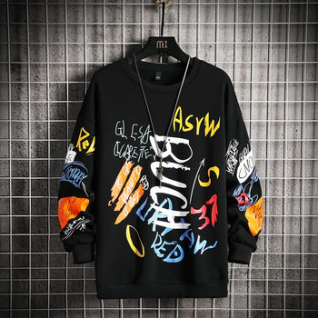 Crewneck Hip Hop Sweatshirts