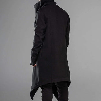 Scarf Collar Casual Trench