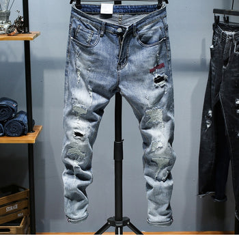 Light Blue Ripped Jeans