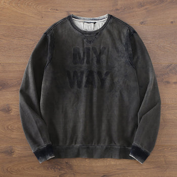 Cotton Vintage Sweatshirt